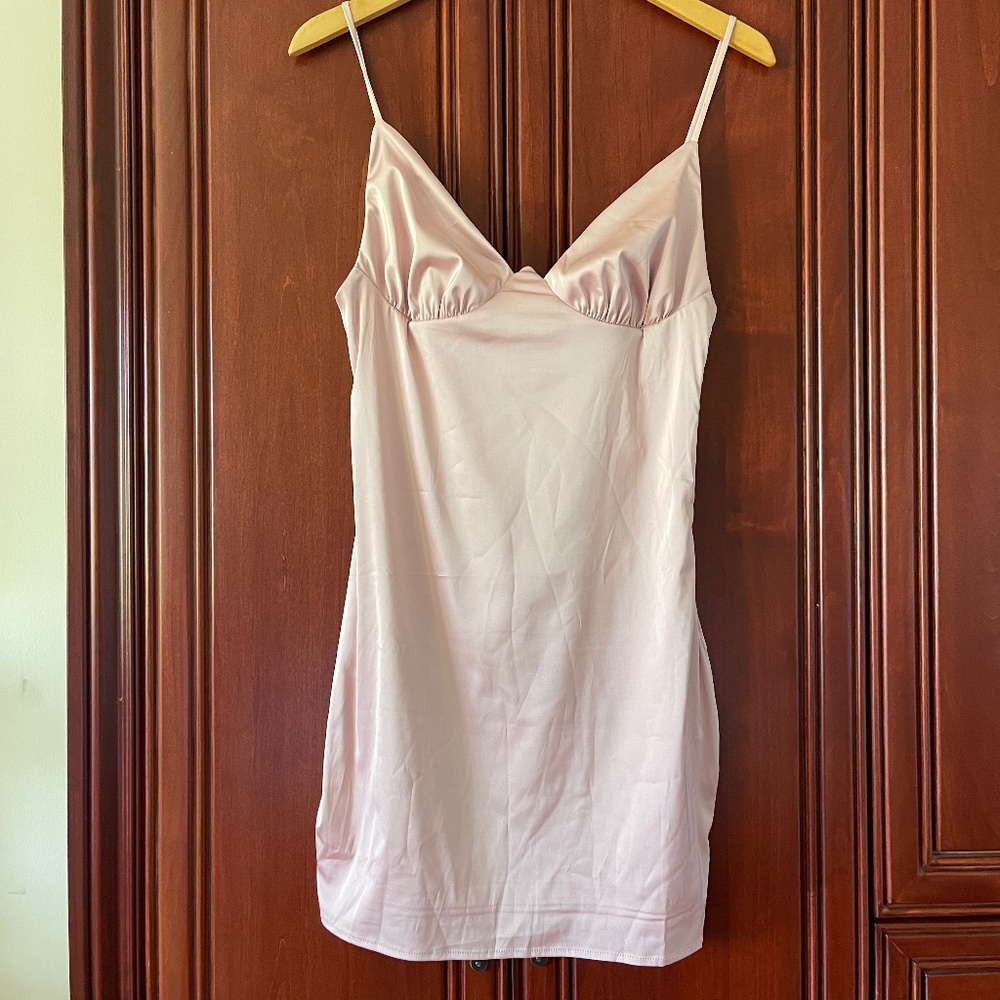 Baby pink dress